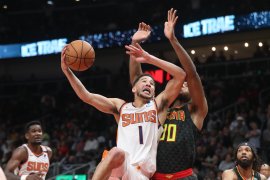 Basket, NBA - Trio Suns bukukan 80 poin demi taklukkan Knicks