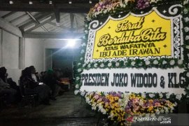 Presiden kirim karangan bunga untuk keluarga Ade Irawan