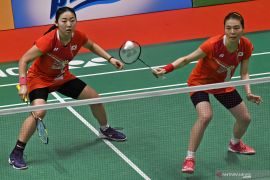 Ganda putri Korea Kim/Kong melaju ke semi final Indonesia Masters