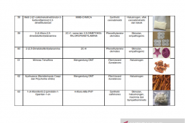 Daftar nama zat NPS yang sudah teridentifikasi di Indonesia Tahun 2019 Page 11 Small