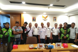 GARDA Kaltim Ikut sampaikan aspirasi Ojol ke Pemerintah