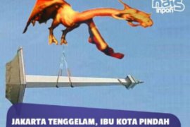 Prediksi Jakarta tenggelam 2050