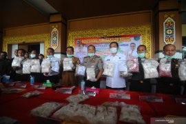 Gubernur apresiasi Polda Kalsel pecahkan rekor tangkapan terbesar 32,6 Kg Narkoba