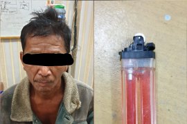 Polres Siak amankan karyawan BUMN diduga pembakar lahan