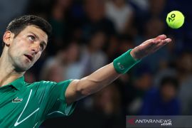 Australia Open: Djokovic lewati putaran pertama, hujan tunda pertandingan