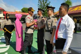 Sertijab 10 pejabat Polres HSU