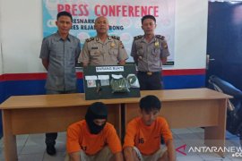Polres Rejang Lebong amankan dua pengedar narkoba