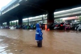 Ini titik genangan jalan raya di Jakarta versi Polda Metro Jaya