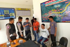 PJR Lampung tangkap pelaku curas di gerbang tol