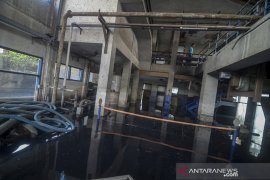 IPAL Cisirung terendam banjir