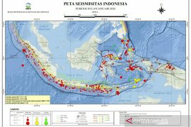 Pergeseran zona aktif wajar sebab Indonesia banyak sumber gempa
