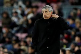 Setien gugat Barcelona  soal pelanggaran kontrak