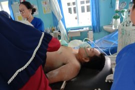 Sejumlah pelajar tenggelam terseret ombak, satu selamat dan tiga lainnya masih hilang