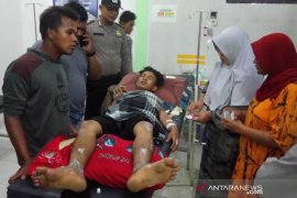Kiosnya terbakar, seorang remaja di Aceh Jaya alami luka bakar
