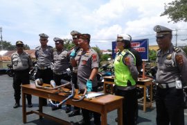 Balapan liar, 33 roda dua diamankan Satlantas Baubau