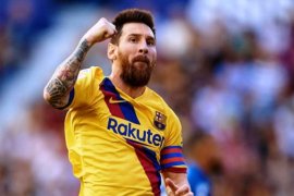 Lionel Messi serang direktur Barcelona Eric Abidal