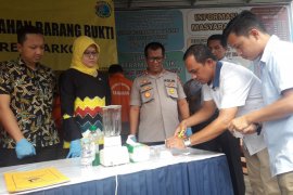 Polres Tabalong musnahkan 99,38 gram sabu - sabu