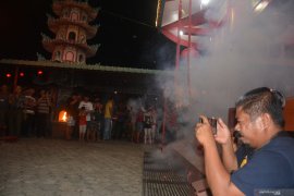 Perayaan Cap Go Meh di Kelenteng Fu Tet Che