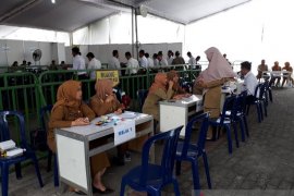 Puluhan peserta tidak hadiri tes CPNS Kabupaten Kediri