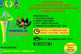 Askap PSSI HSS jaring atlet jelang Pelatkab Porprov XI