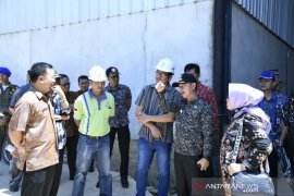 Bupati Bangka pantau operasional penanganan limbah PT BAA