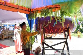 Tabuhan beduk tandai peresmian Mesjid Al Falah