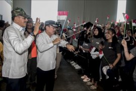 WNI dari Wuhan di Natuna resmi dipulangkan