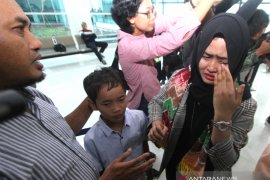 WNI disambut keluarga