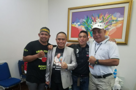 Wabub Effendi saksikan penampilan petinju asal Kayong Utara