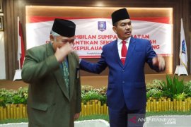 Gubernur Babel minta Sekda baru berinovasi dalam tingkatkan SDM ASN