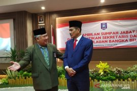 Pj. Sekda Babel pamit dari tugas