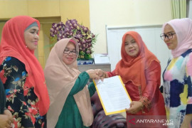 Pengurus KPPI sowan ke istri Bupati Kampar