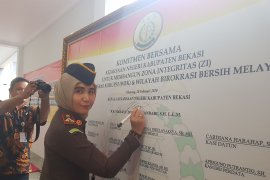 Kejari Bekasi canangkan zona integritas WBK dan WBBM