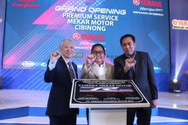 Yamaha buka diler dan bengkel premium Mekar Service Centre di Cibinong