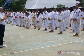 174 Kenshi Perkemi Sultra Ikuti Ujian Kenaikan Tingkat