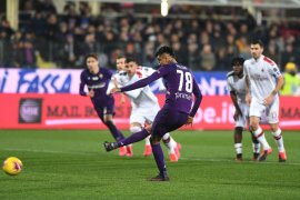 Petaka penalti, Milan gagal curi tiga poin dari markas Fiorentina