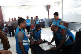 Ratusan putra daerah Papua Barat jalani seleksi calon Bintara Polri