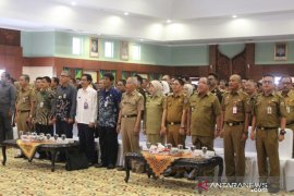 Bupati HST Hadiri Rakor percepatan penyaluran dan pengelolaan dana desa
