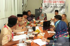 Bawaslu dan Pramuka Kwarcab Kota Solok bentuk Saka Adhyasta Pemilu