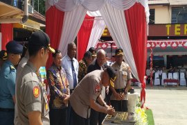 Kapolda Papua kukuhkan Polres Jayapura Kota menjadi Polresta