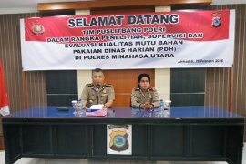 Puslitbang Polri Lakukan Penelitian PDH di Polres Minut