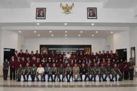 Kodam XIII/Merdeka terima kunjungan mahasiswa Unhan