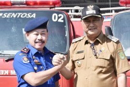 Antisipasi kebakaran, DPKP Inhil pinta tempat usaha miliki APAR dan rutin cek instalasi listrik
