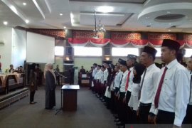 KPU Kabupaten Solok lantik 70 PPK untuk pilkada 2020