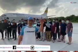 Aktifitas WNI dari Wuhan di Natuna