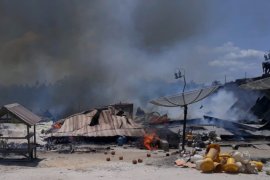 Delapan unit rumah di Inhil Ludes terbakar