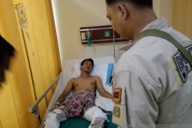 Rumah kos di Medan terbakar, satu orang alami luka bakar