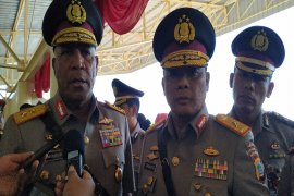 Mobil patroli Polsek Tembagapura Timika ditembak KKB, anggota Polri terluka