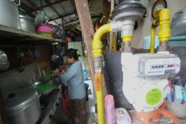 Jaringan gas PGN di Kampung Kue