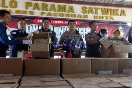 Polisi bongkar industri pengolahan ikan asin berformalin di Pasuruan